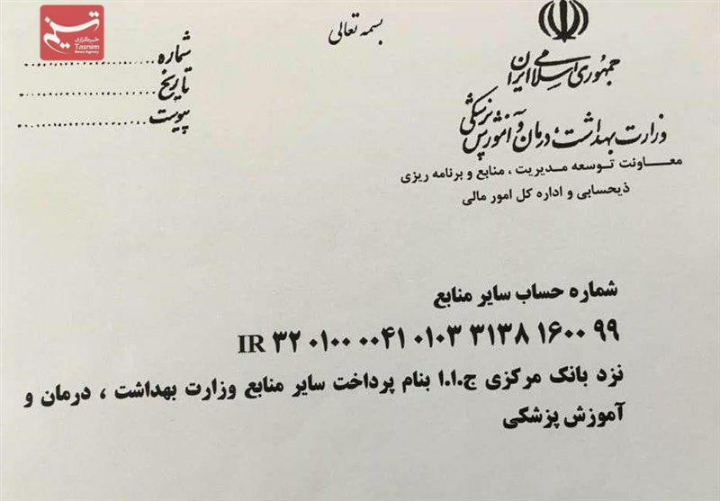 شماره حساب وزارت بهداشت برای واریز جرایم کرونایی اعلام شد!