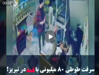 سرقت طوطی ۸۰میلیون تومانی با قمه در تبریز