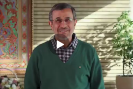 پیام احمدی نژاد به مناسبت کریسمس و آغاز سال نو میلادی به زبان انگلیسی