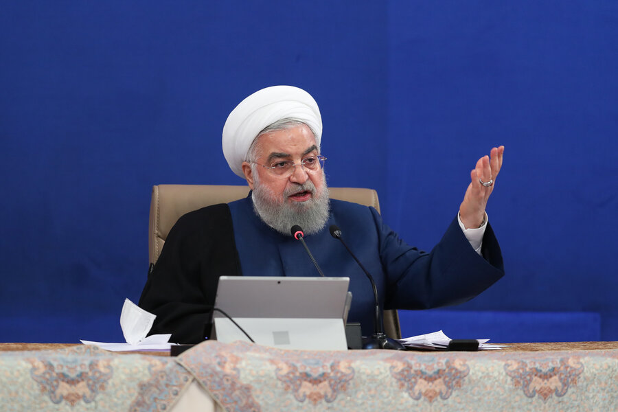 دفاع روحانی از آمار و ارقام بودجه ۱۴۰۰ و اجرای مشروط تعهدات برجام