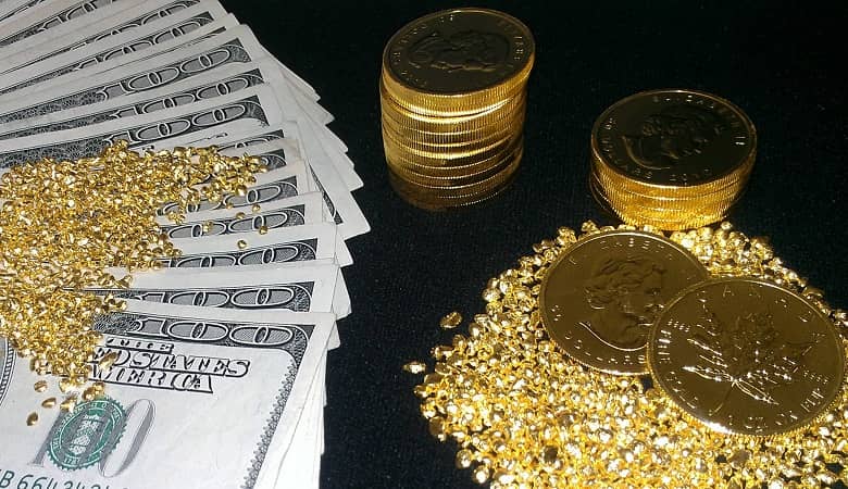 روند نزولی قیمت طلا , سکه , دلار و یورو امروز 15اردیبهشت ۱۴۰۰