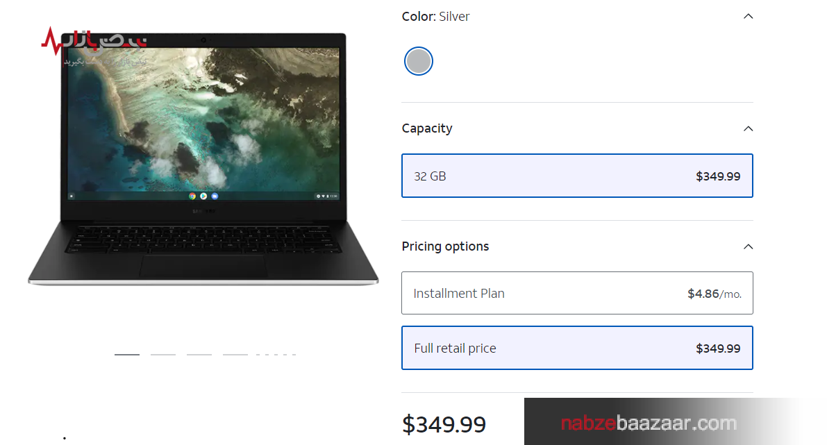 لپ تاپ سامسونگ Galaxy Chromebook Go LTE با قیمت ۳۴۹ دلار در دسترس است