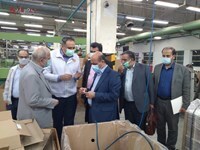 بازدید اعضای هیئت رئیسه فراکسیون کارگری مجلس شورای اسلامی از شرکت دخانیات ایران