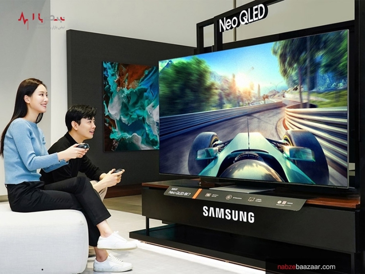 تلويزيون سامسونگ ‏QN900A‏ ‏+ لیست قیمت انواع تلویزیون هوشمند سامسونگ