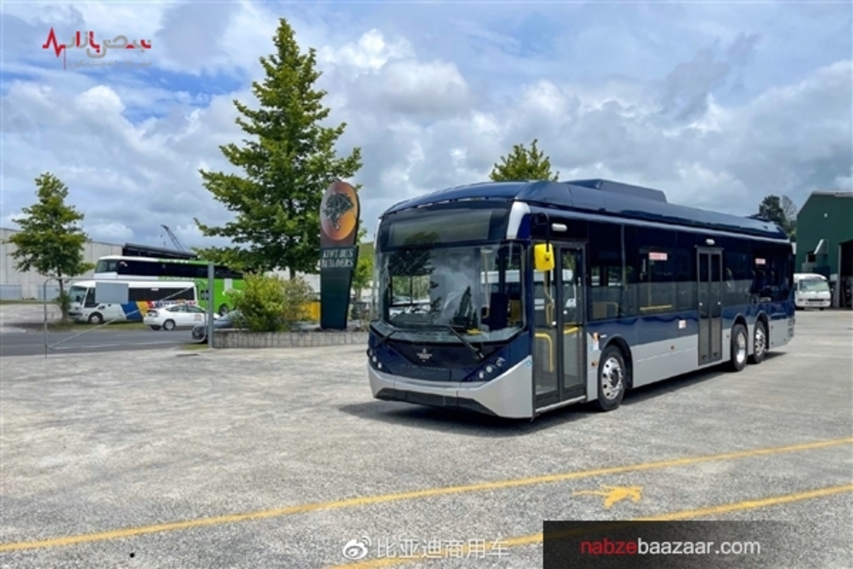 اتوبوس‌های برقی BYD وارد خط تولید نیوزلند می‌شوند