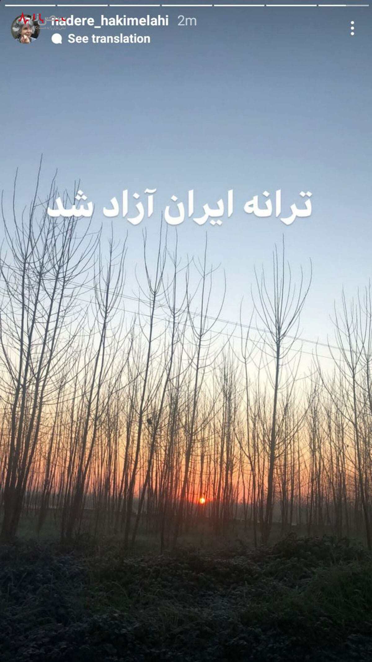 ترانه آزاد شد/عکس