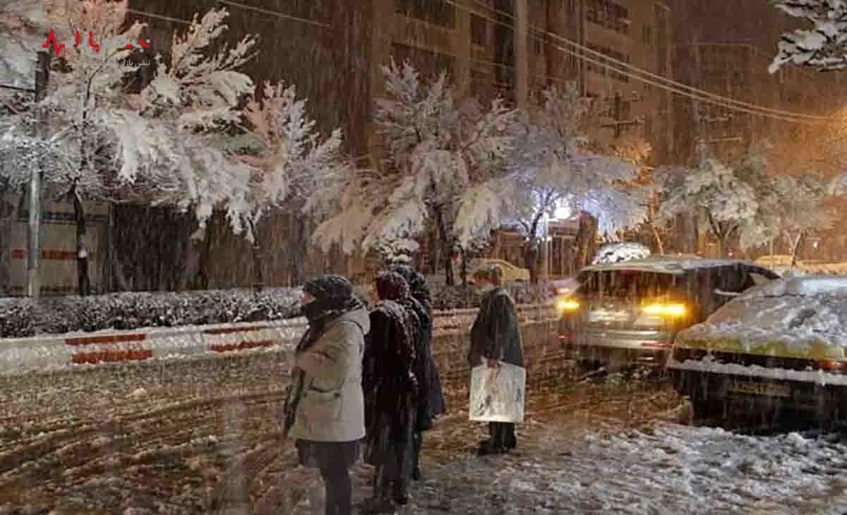 بارش برف و باران برای ۲۷ استان در راه است/هواشناسی دوشنبه ۱۷ بهمن ۱۴۰۱