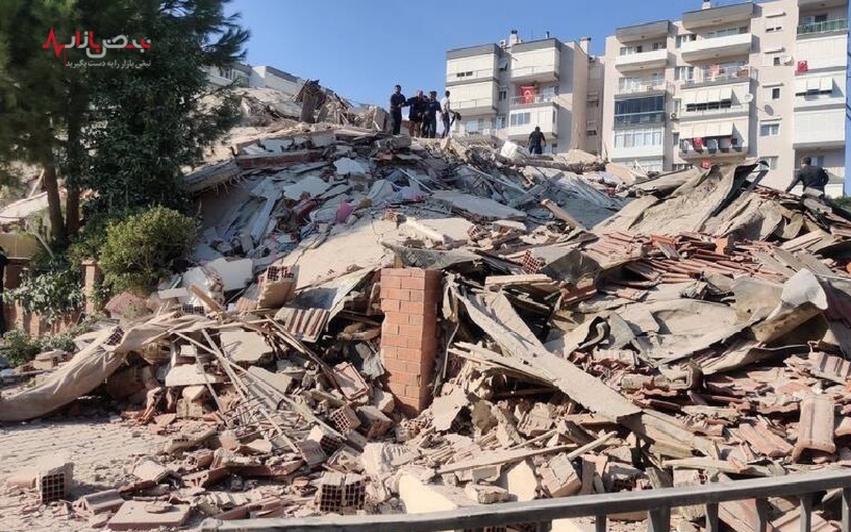 عکس/ توییت یک زلزله زده از زیر آوار