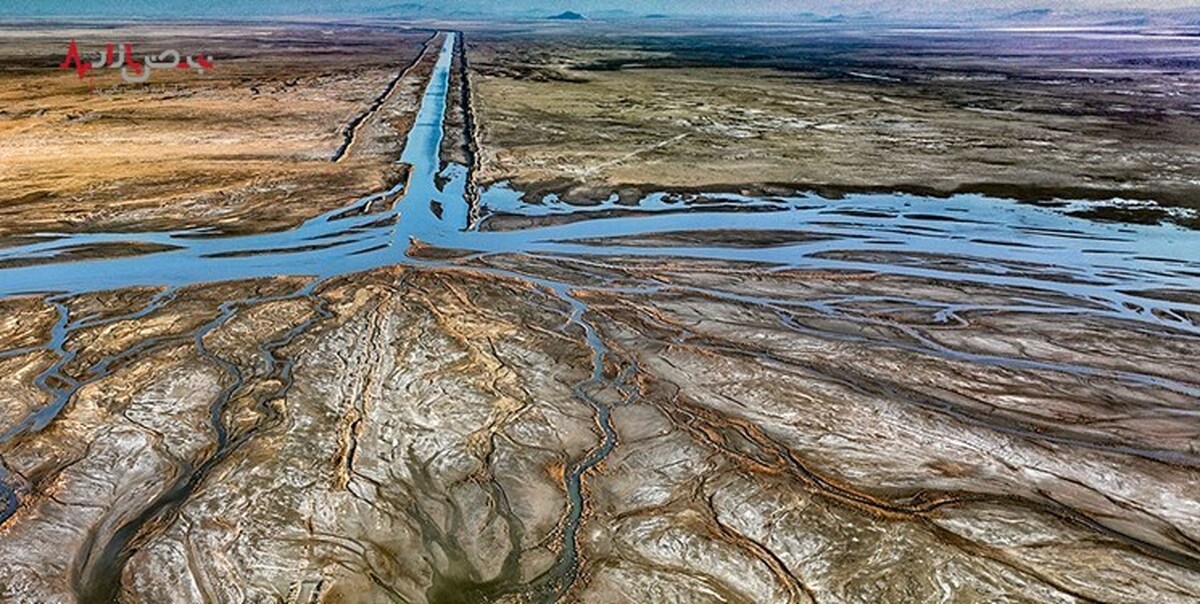 تغییر فاحش حجم آب دریاچه ارومیه در مقایسه با دی ۱۴۰۱