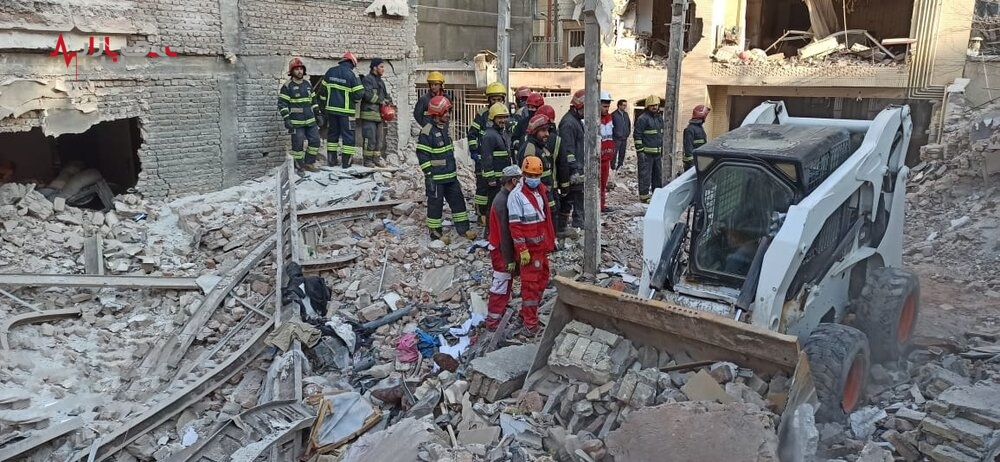 انفجار شدید تبریز