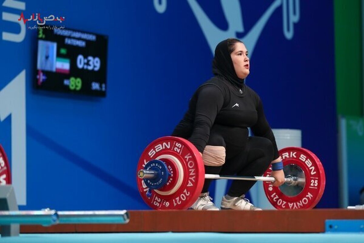 قوی‌ترین زن وزنه‌بردار ایران این دختر شد/تصاویر