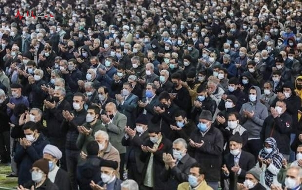 نماز عید فطر در دانشگاه تهران اقامه شد