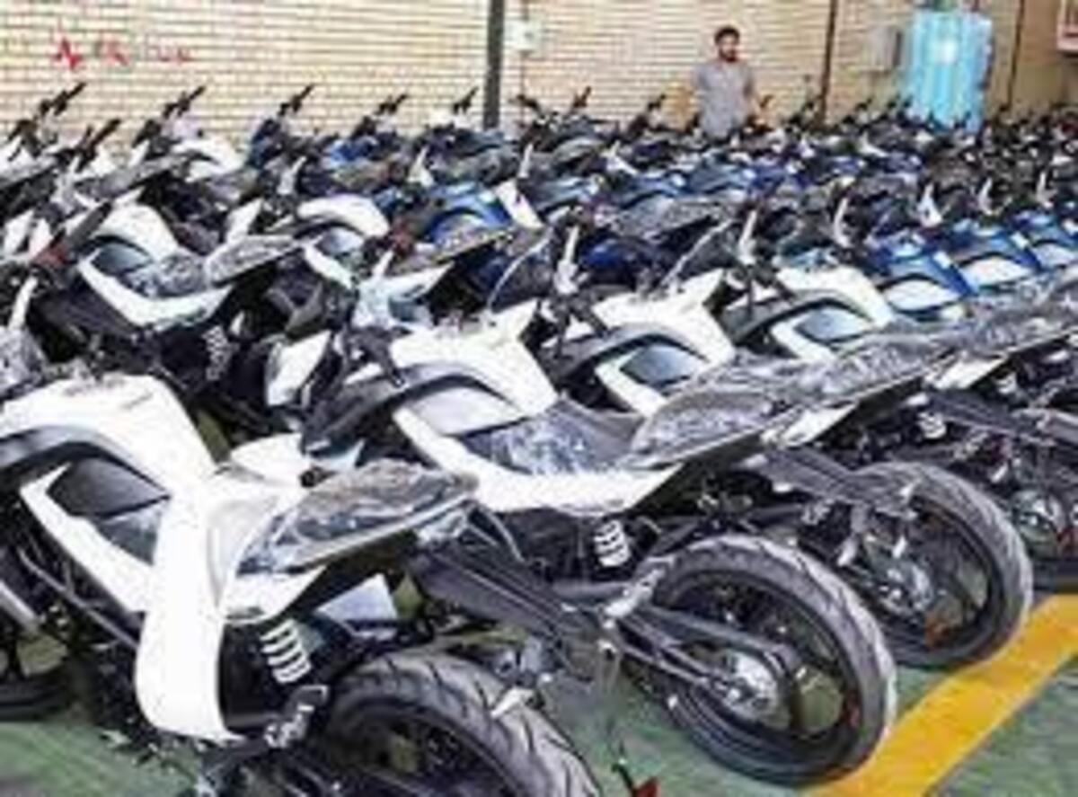 افزایش ۹۰۰ درصدی قیمت موتورسیکلت