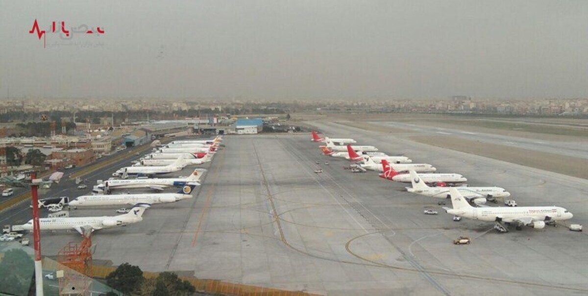 توقف ۵ ساعته پروازِ فرودگاه‌های استان تهران در روز ۱۴ خرداد