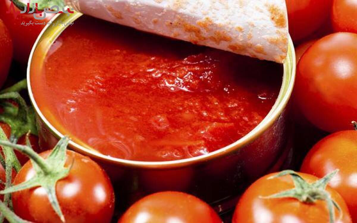 جدیدترین قیمت انواع رب گوجه فرنگی امروز ۲۲ شهریور