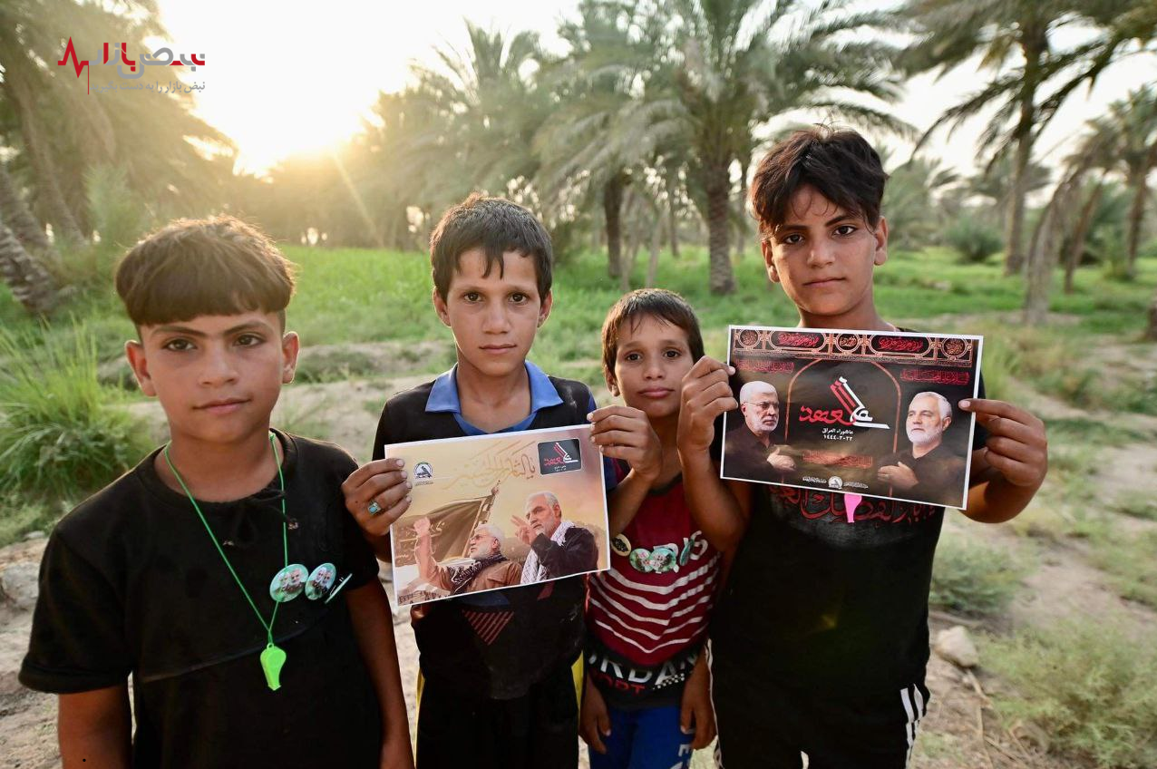 تصاویری از کاروان «از بحر تا نحر»  الحشد الشعبی عراق