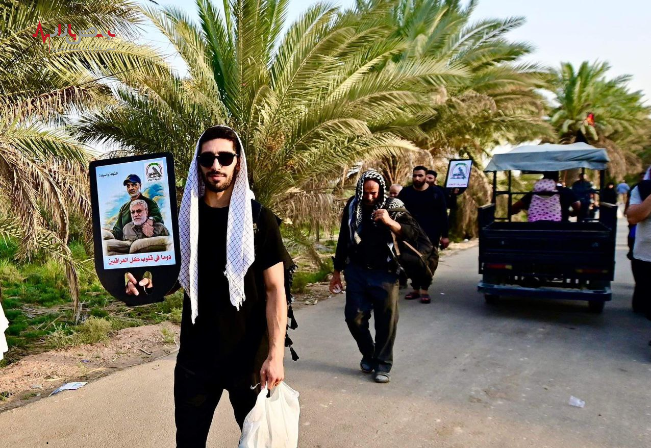 تصاویری از کاروان «از بحر تا نحر»  الحشد الشعبی عراق
