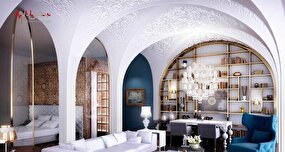 رئیس فیفا در لاکچری ترین هتل دوحه+ فیلم