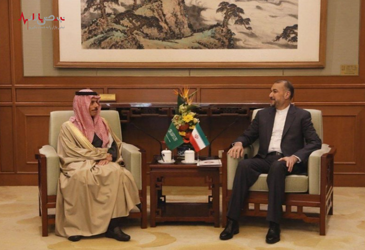 دیدار و توافق امیرعبداللهیان با وزیر امور خارجه عربستان