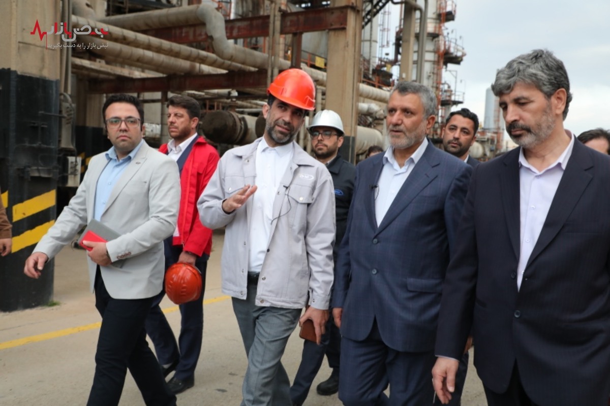 بازدید وزیر تعاون، کار و رفاه اجتماعی از پالایشگاه روغن سازی شرکت نفت ایرانول
