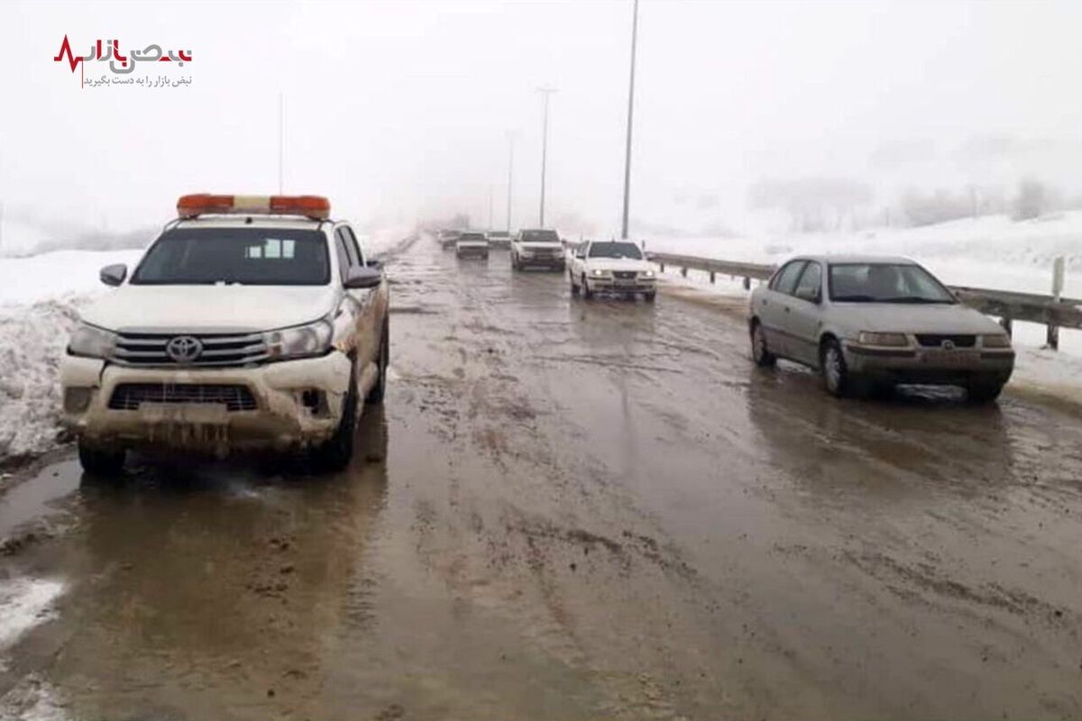 هشدار به مسافران نوروزی برای بارش شدید برف در این مسیرها