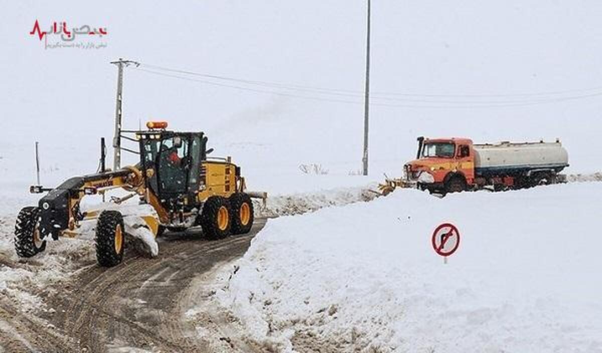 آخرین وضعیت جاده‌های کشور امروز چهارشنبه ۱۸ بهمن/ کولاک برف در جاده‌های ۶ استان