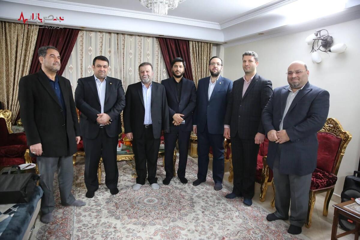 دیدار مدیرعامل بانک ملی ایران با همکار جانباز