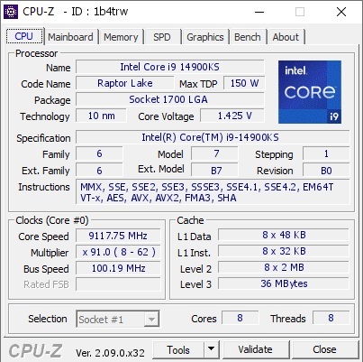 پردازنده Core i۹-۱۴۹۰۰KS غول جدید دنیای پردازنده‌ها