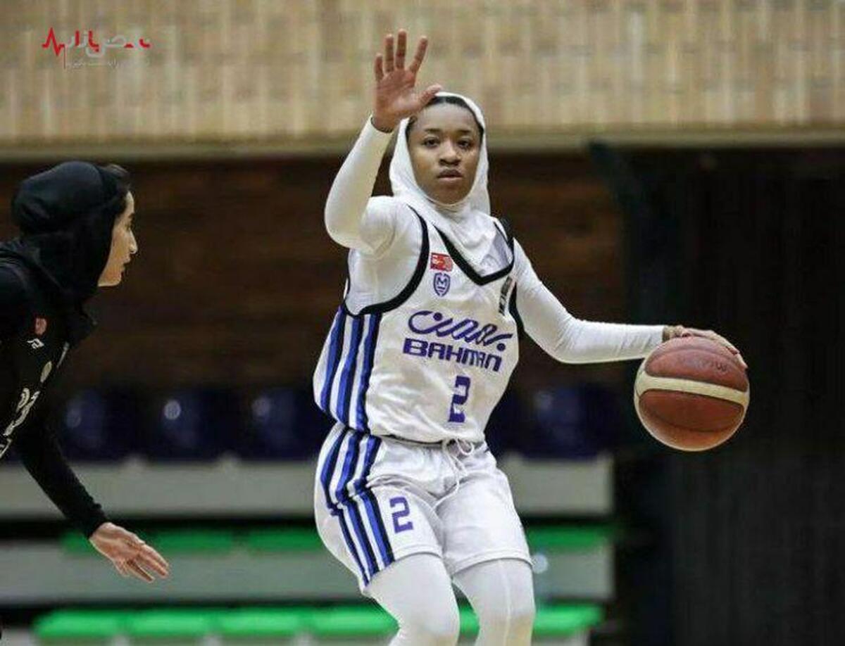 تیم بسکتبال دختران گروه بهمن یک قدم به قهرمانی نزدیک شد