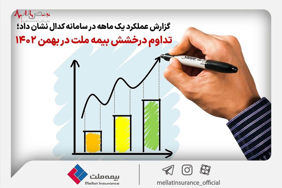 تداوم درخشش بیمه ملت در بهمن ماه ۱۴۰۲