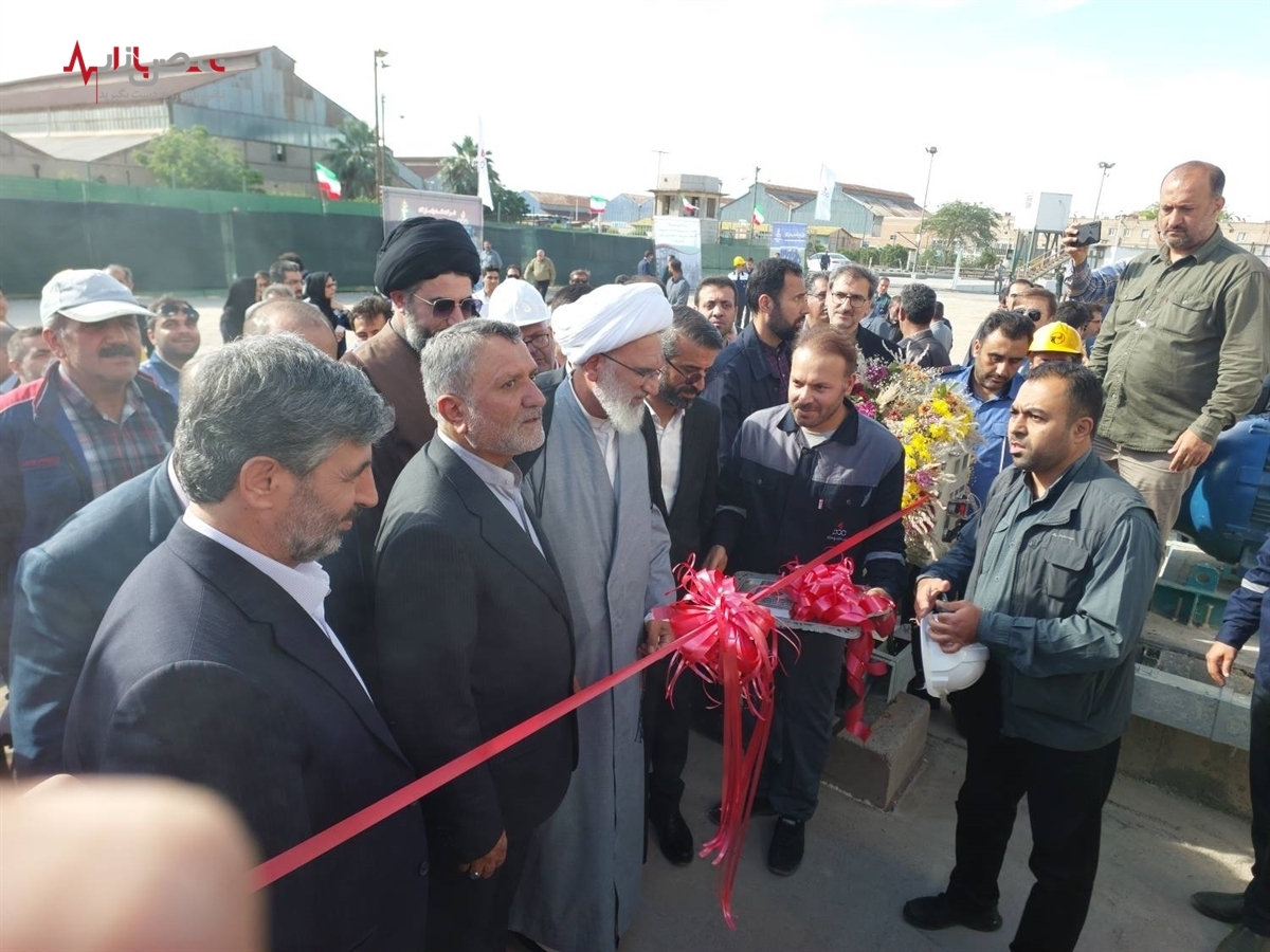 با حضور وزیر تعاون، کار و رفاه اجتماعی مخازن ذخیره‌سازی قیر شرکت نفت پاسارگاد در آبادان افتتاح شد