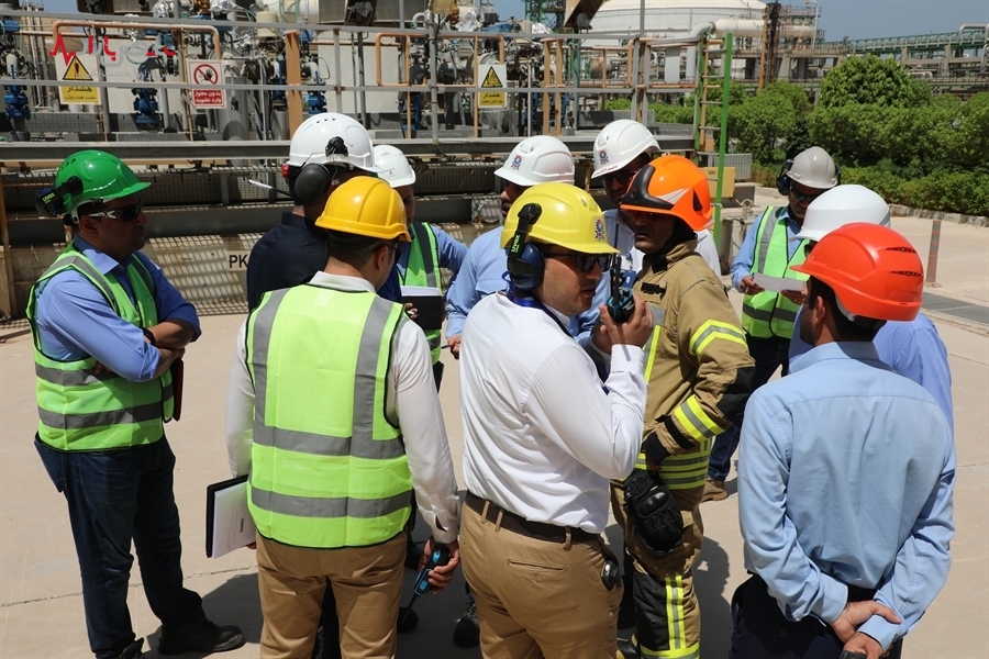 مانور آمادگی و واکنش در شرایط اضطراری در واحد الفین مانور آمادگی و واکنش در شرایط اضطراری در واحد الفین