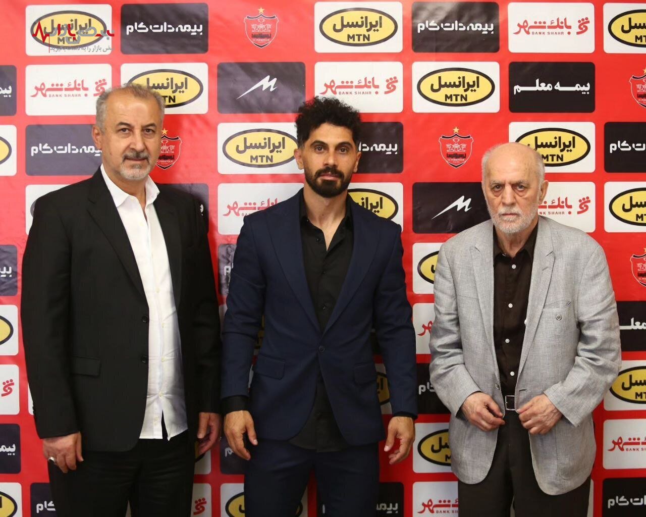 کاپیتان پرسپولیس قرادادی دو ساله بست+عکس