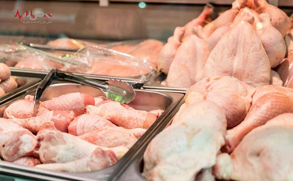 قیمت گوشت مرغ امروز ۱۹ تیر ۱۴۰۲