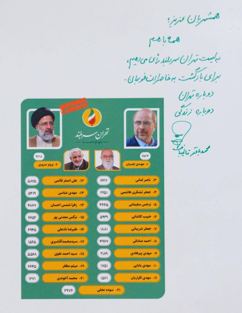 نفوذ قابل توجه قالیباف در سازمان اقتصادی وزارت دفاع