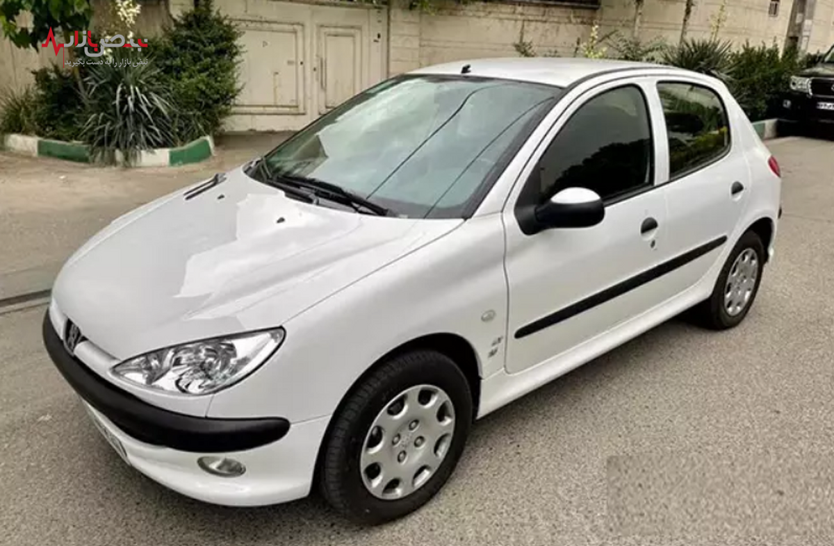 قیمت پژو ۲۰۶ امروز ۴ تیر ۱۴۰۲