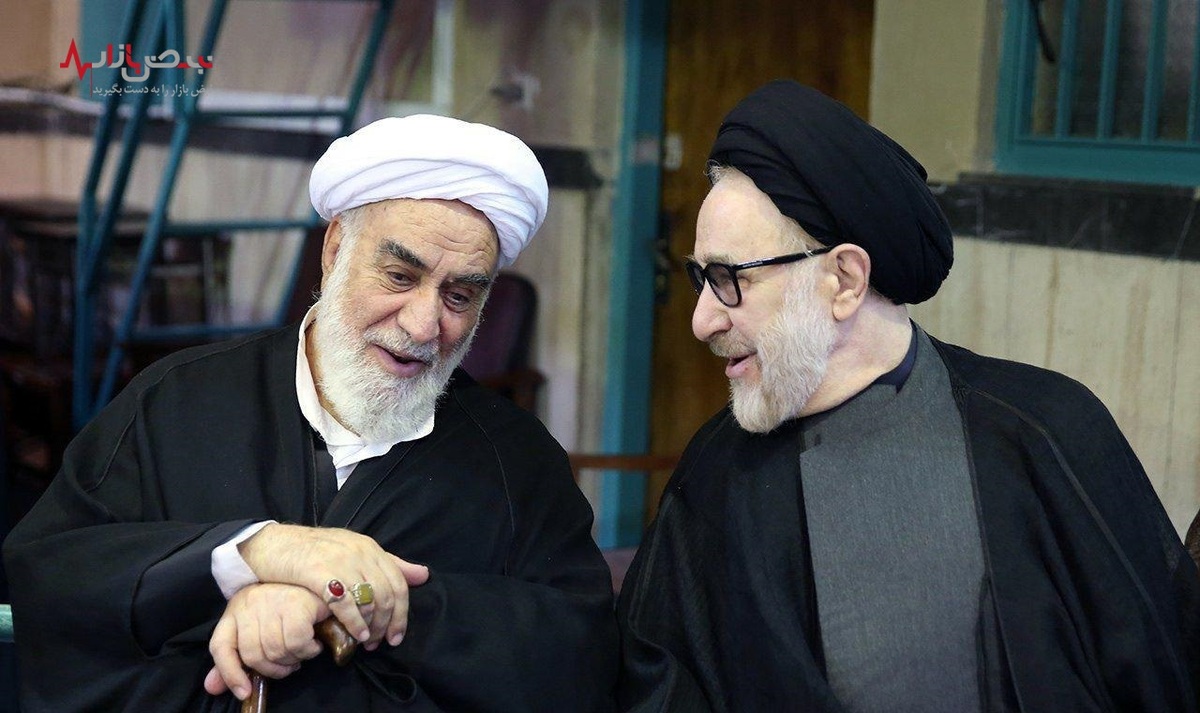 عصبانیت کیهان از ماجرای انتشار عکس خاتمی در کنار رئیس دفتر رهبر انقلاب
