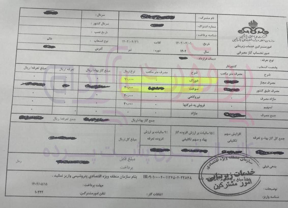 نرخ خوراک پتروشیمی ها  به مبلغ ۷ هزار تومان رسید!