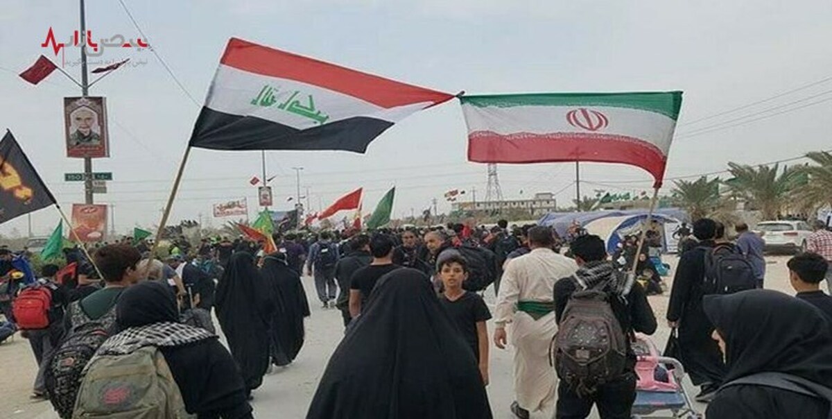 ماجرای جمع آوری پرچم زائران ایرانی توسط پلیس عراق +فیلم