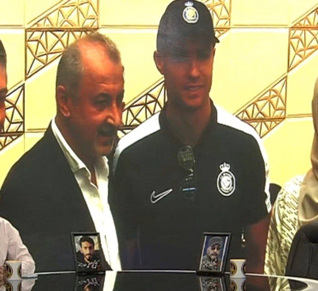 ثبت اولین سلفی با رونالدو در ایران+عکس