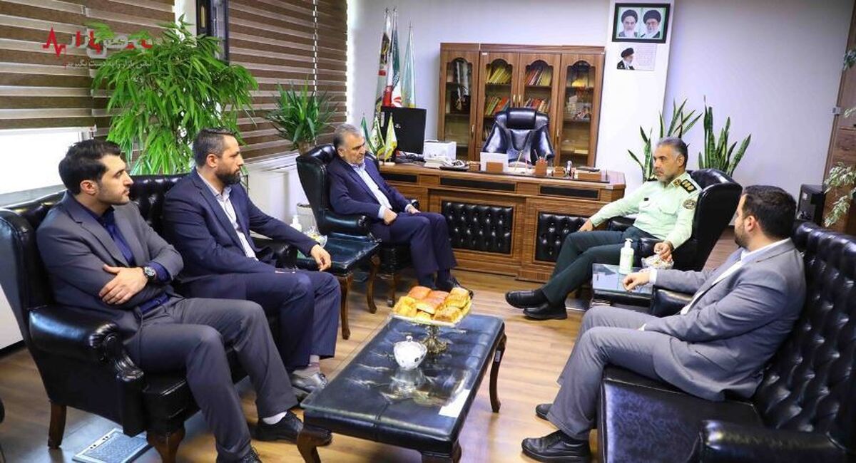 دیدار مدیرعامل بانک دی با رئیس پلیس امنیت اقتصادی تهران بزرگ
