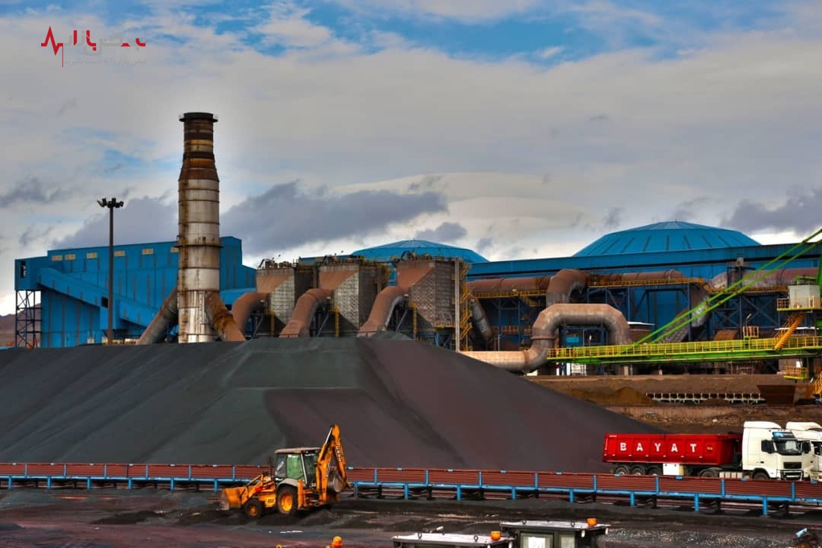۲ میلیون و ۱۰۰ هزار تن کنستانتره در فولاد سنگان تولید شد