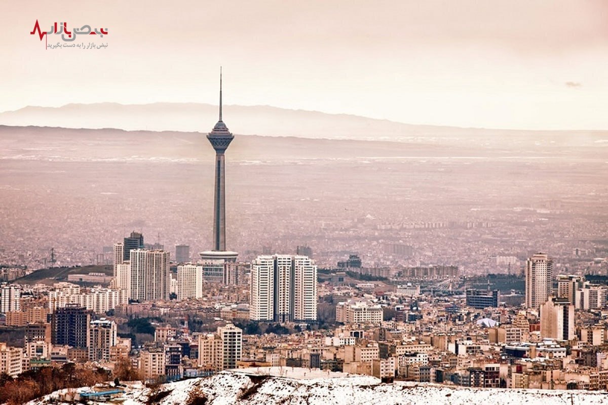 کاهش ۱۰ درجه‌ای هوای تهران