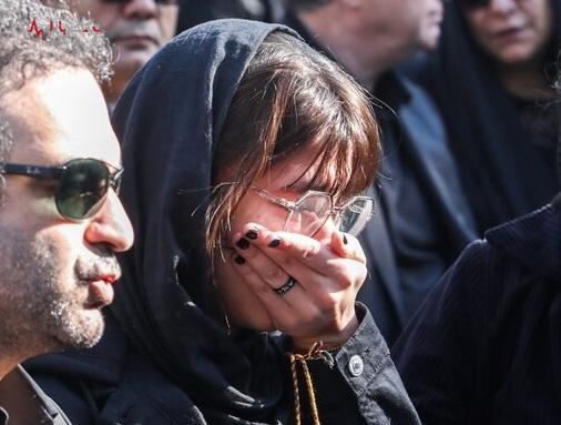 بازیگران در مراسم تشییع داریوش مهرجویی +تصاویر