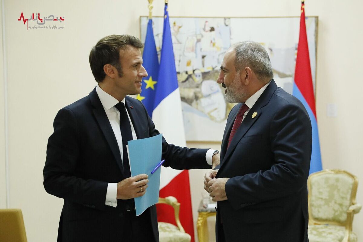 مکرون خط قرمز فرانسه در تنش آذربایجان و ارمنستان را اعلام کرد