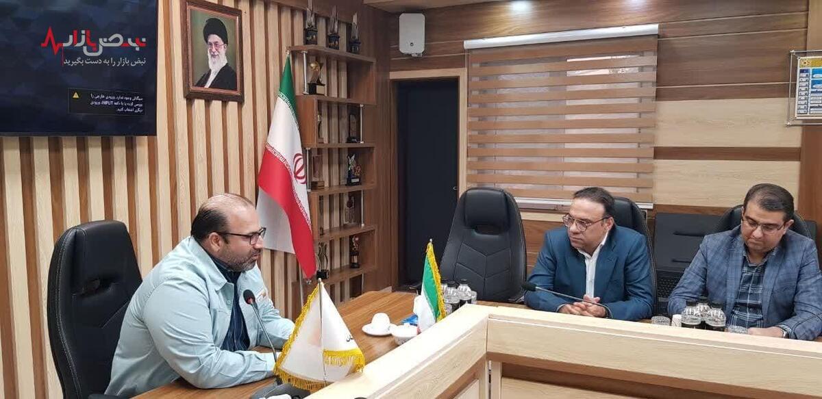 نشست معاون اعتبارات و بانکداری شرکتی بانک پارسیان با مدیرعامل فولاد خوزستان