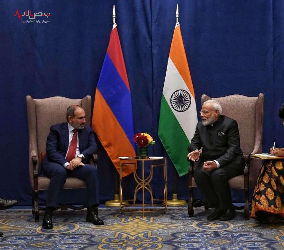 خط و نشان جمهوری آذربایجان به هند درباره ارمنستان