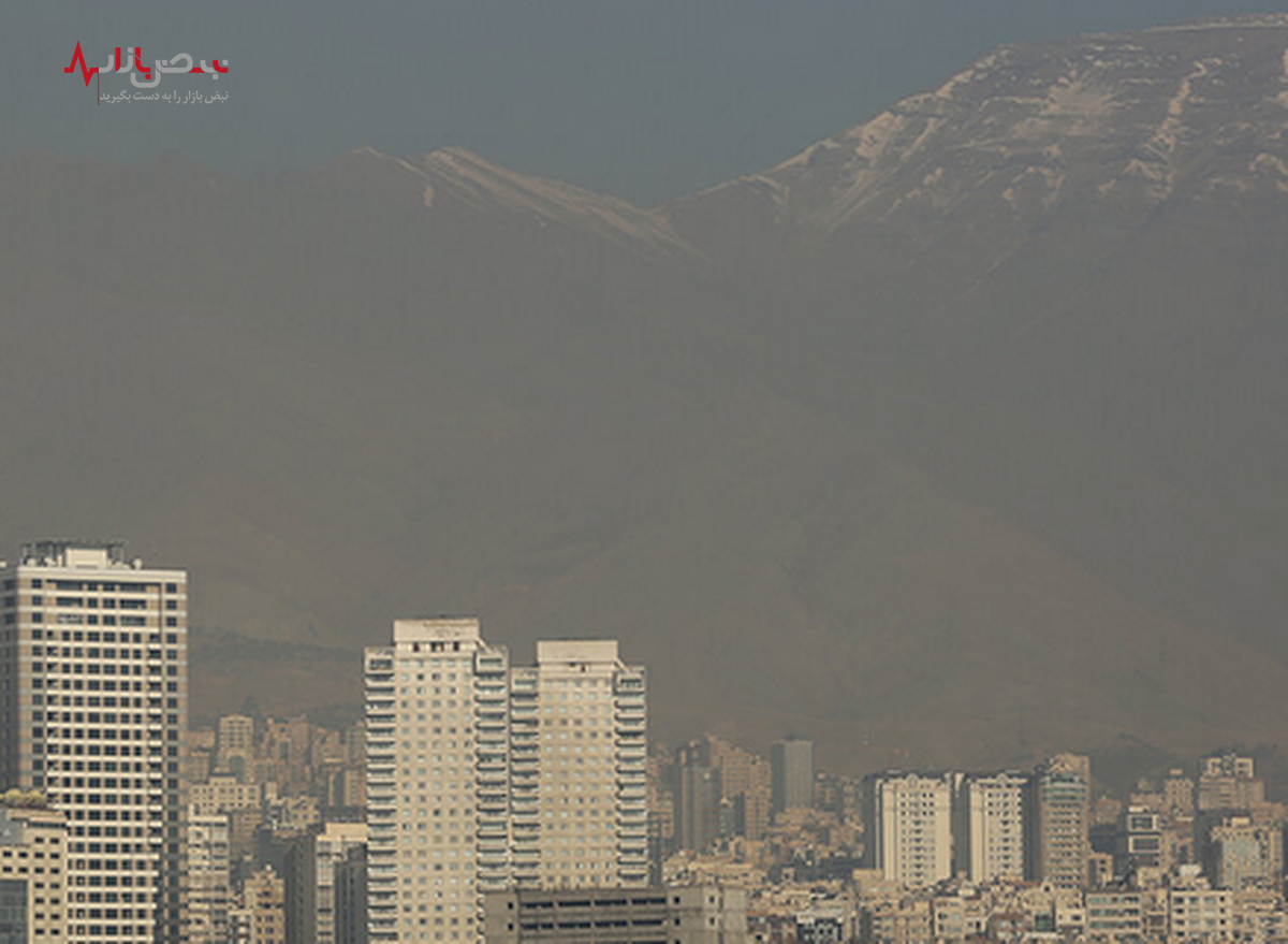 شاخص آلودگی هوا تهران هم اکنون دوشنبه ۲۰ آذر ماه