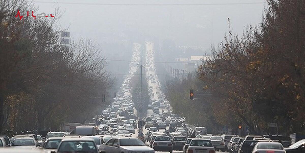 شاخص آلودگی هوای تهران هم اکنون /شرایط ناسالم پایتخت برای گروه‌های حساس