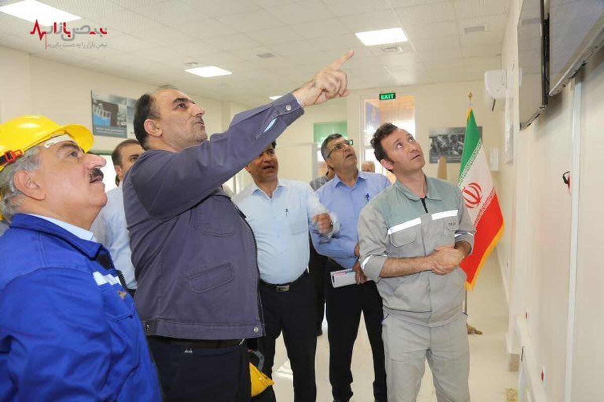 بازدید معاون فنی و تولید پتروشیمی بندرامام از روند پیشرفت پروژه RO